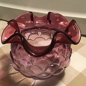 Fenton Mulberry vase